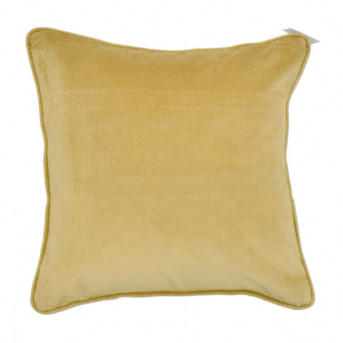 Gold Piped Edge Cushion Cover | 45 x 45 cm