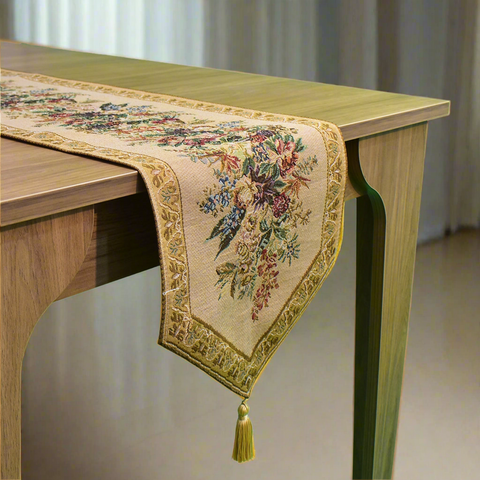 Floral Tapestry Runner | 13 x 72 inches