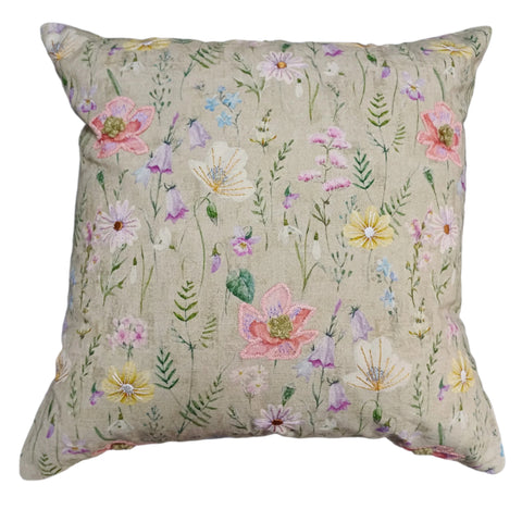 Wild Flowers Cushion Cover | 45 x 45 cm