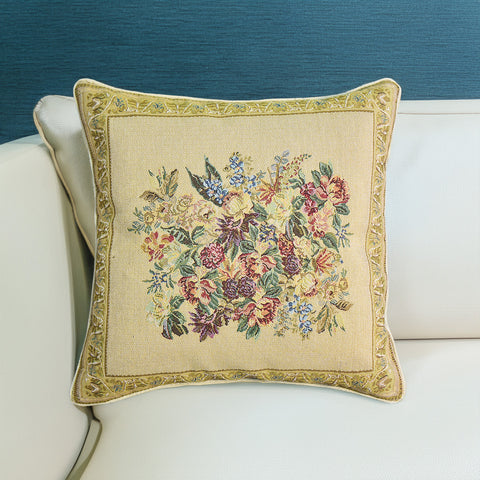 Floral Tapestry Cushion Cover | 45 x 45 cm