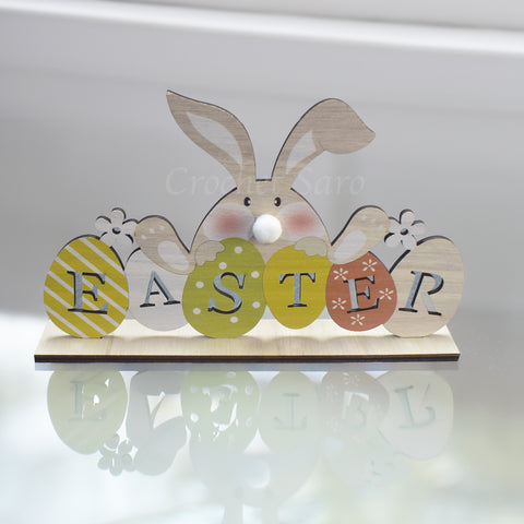 Wooden Easter Ornament