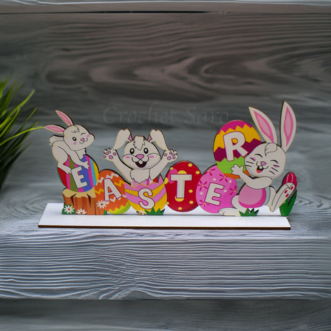 Three Easter Bunnies