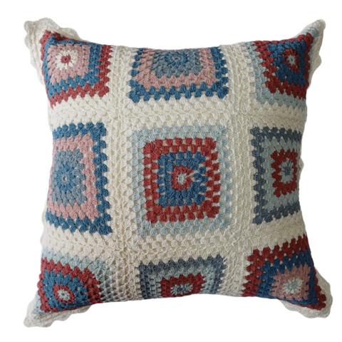 Multi Crochet Cushion Cover | 45 x 45