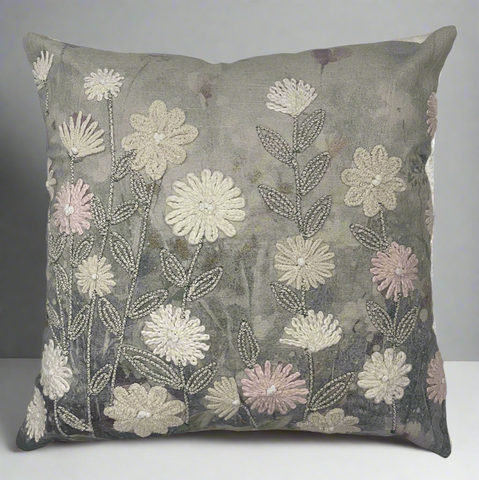 Floral Patterned Cushion Cover | 45 x 45 cm