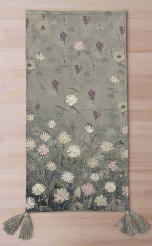 Floral Patterned Table Runner | 45 x 180 cm