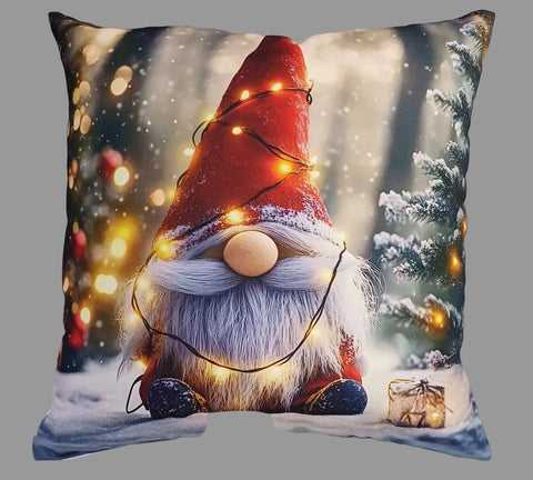 Christmas Gnome Cushion Cover | 45 x 45 cm
