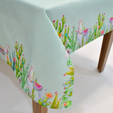 Printed Summer Llama Table Topper | 72x90 inches