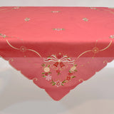 Christmas Bells Square Table Topper | 54 inches