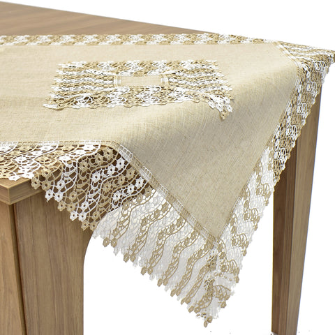 Nora Square Table Topper | 36 Inches