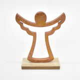 Decorative Wooden Christmas Angel Figure