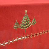 Christmas Tree Dining Table Topper | 72x90 inches