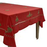 Christmas Tree Dining Table Topper | 72x90 inches