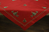Christmas Tree Square Table Topper | 54 inches