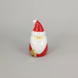 Decorative Red Christmas Santa Candle | Medium
