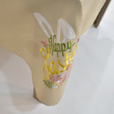 Happy Easter Table Topper | 72x108 inches