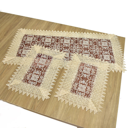Floria 3 Piece Tablecloths Set