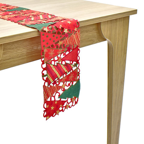 Christmas Trees Table Runner | 8 x 64 inches