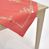 Red Merry Christmas Square Table Topper | 36 inches