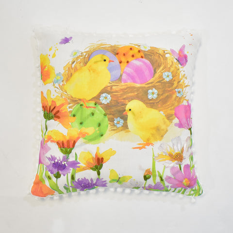 Easter Chicks Cushion Cover | 45 x 45 cm