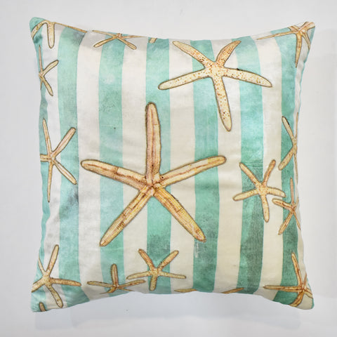 Starfish Striped Cushion Cover | 45 x 45 cm