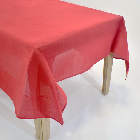 Classic Plain Dining Table Topper | 72x126 inches