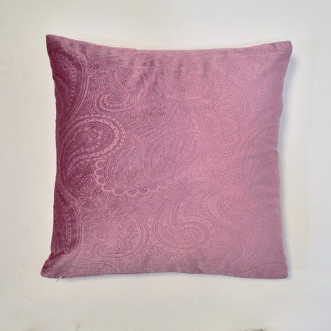 Dust Pink Paisley Cushion Cover | 45 x 45 cm