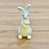 Decorative Polyresin Floral Easter Bunny