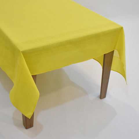 Classic Plain Dining Table Topper | 90 inches